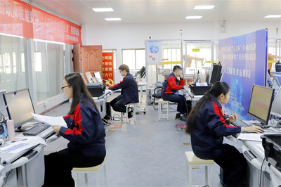 2022年江西省‘天工杯’勞動和技能競賽職業院校教師數字經濟職業技能競賽網絡技術服務賽項在江西工貿職院成功舉行